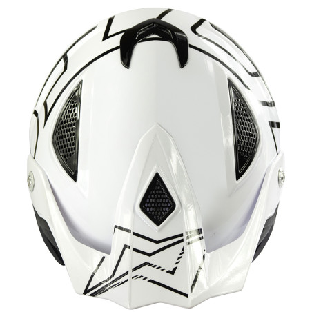 Casco de Trial MOTs Go2 2023 blanco