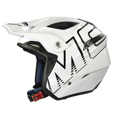 Casco de Trial MOTs Go2 2023 blanco