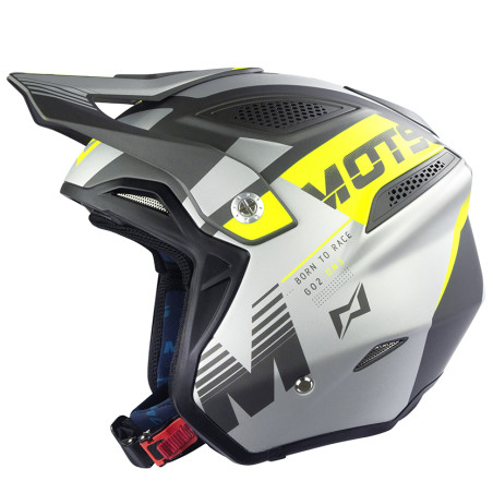 Casco de Trial MOTs Go2 2023 amarillo