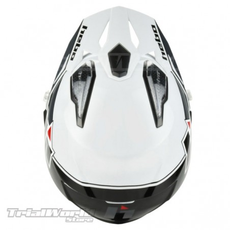 Casco Trial Hebo Zone 5 AIR D01 negro