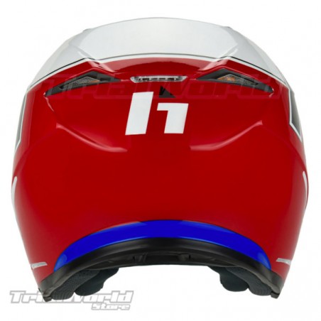 Casco Trial Hebo Zone 5 AIR D01 rojo