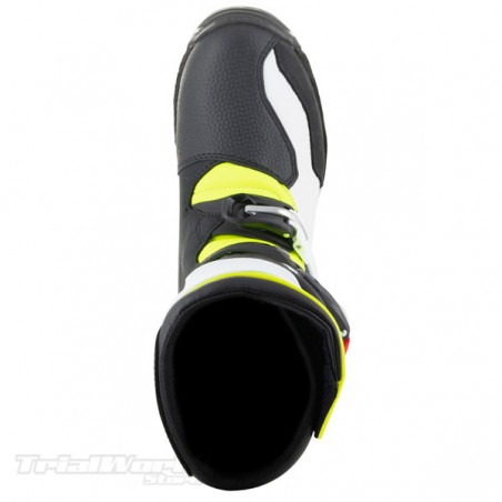 Botas trial Alpinestars Tech T Fluor - Blanco