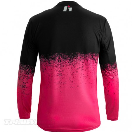 Jersey Hebo PRO Trial V Dripped pink