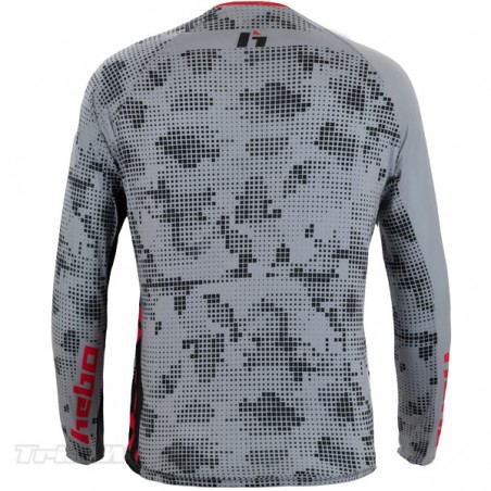 Jersey Hebo RACE PRO Trial grey and red