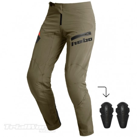 Pants trial Hebo TECH green