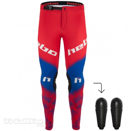 Pants Hebo RACE PRO TRIAL red and blue