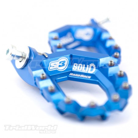 Estriberas S3 Solid azules Sherco STR y Scorpa SCR