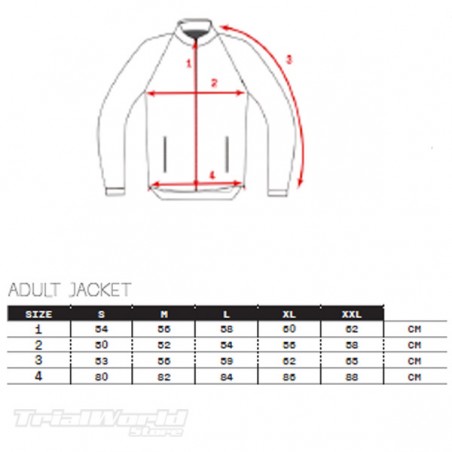 Chaqueta Trial Hebo Wind Pro