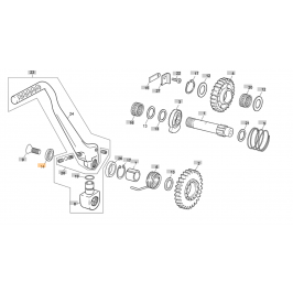 Sherco and Scorpa starter pedal washer