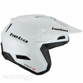 Casco Hebo Zone PRO Blanco monocolor