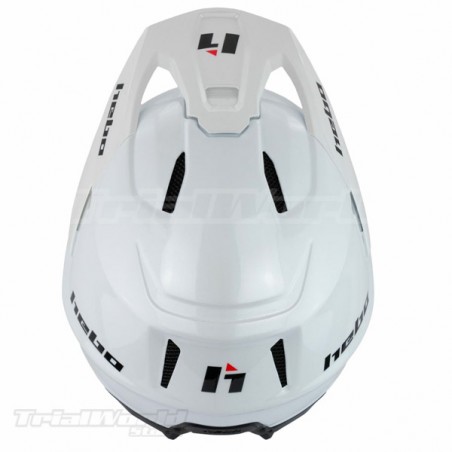 Casco Hebo Zone PRO Blanco monocolor