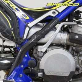 Carbon frame protectors Sherco ST Trial 2016 to 2021