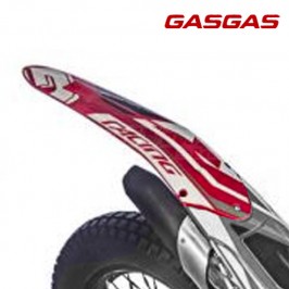 Rear mudguard sticker Gas Gas Gas TXT Racing