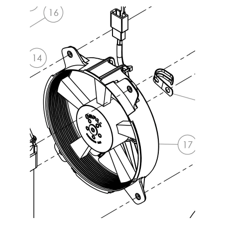 Ventilador SPAL TRS One & Raga Racing