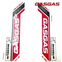 Fork sticker kit Gas Gas Gas TXT Racing