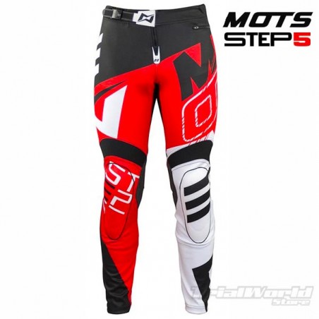 Pantalon de Trial MOTS Step5 rojo