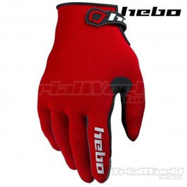 Guantes Trial Hebo Trial Team rojo