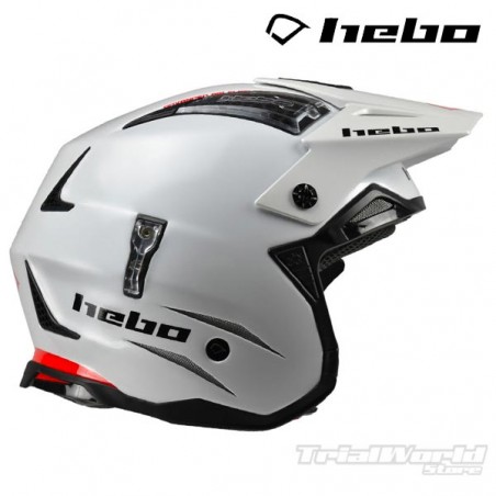 Casco trial Hebo Zone 4 Monocolor