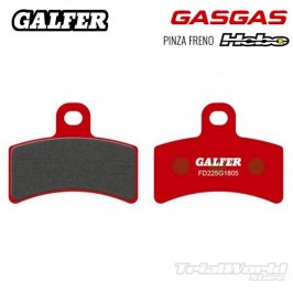 Pastillas de freno pinza HEBO GASGAS TXT 1999 - 2003 GALFER FD225 - G1805