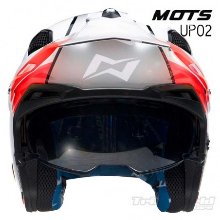 Casco de Trial MOTS Jump UP02 Rojo