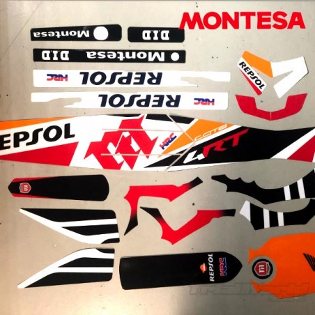 Kit adhesivos Montesa Cota 4RT REPSOL