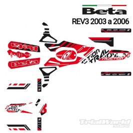 Sticker kit Beta REV3 2003...