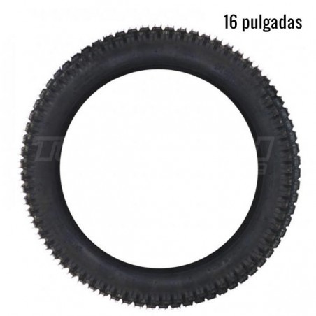 Rear tyre for electric trial bike