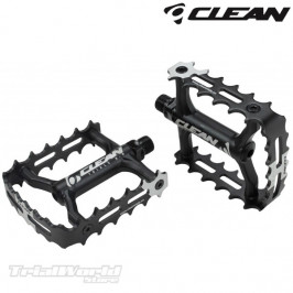 Pedales bici de trial Clean simple cage