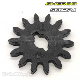 Nylon water pump sprocket Sherco and Scorpa