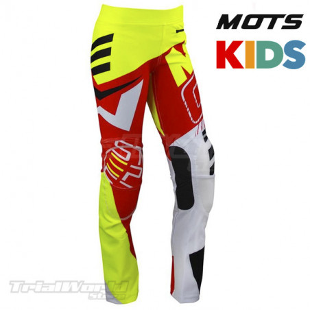 Pantalón MOTS Junior rojo Trial