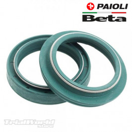 Kit of retainer and dust cap Paioli 38mm