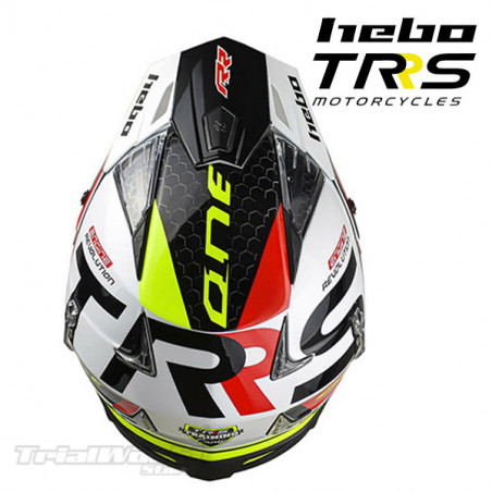 Helmet Hebo official TRS Motorcycles Zone4 White