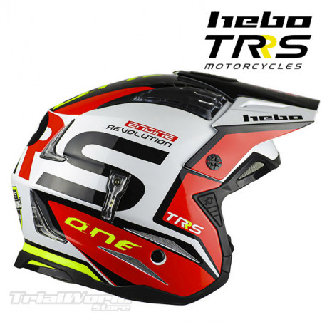 Helmet Hebo official TRS Motorcycles Zone4 White