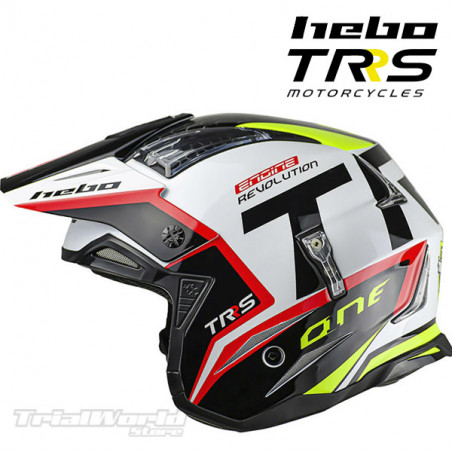 Helmet Hebo official TRS Motorcycles Zone4 White