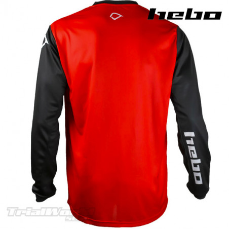 Camiseta Trial Hebo TECH roja