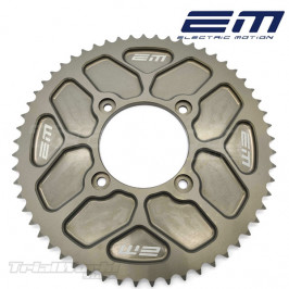 Electric Motion 57 teeth homologated trial sprocket set