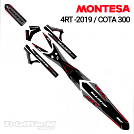 Decals kit Montesa Cota 4RT - Cota 300RR Stealth Jitsie