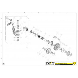 TRS washer internal kick start 25X14X0.5