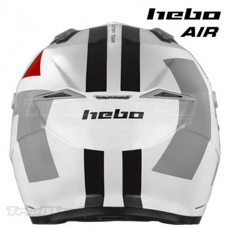 Casco Trial Hebo Zone 5 AIR H-Type White