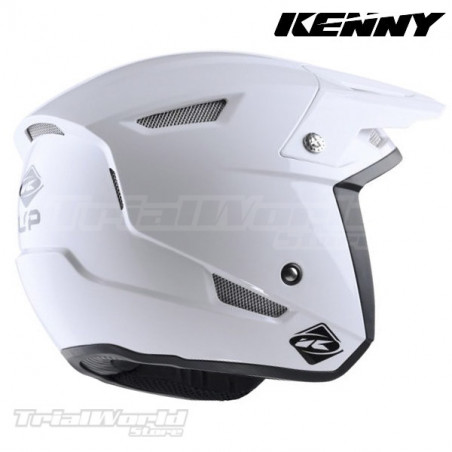 Casco Kenny racing trial UP blanco