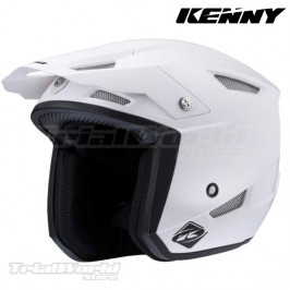 Helmet Kenny Racing Trial UP white