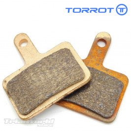 Front and rear brake pads...