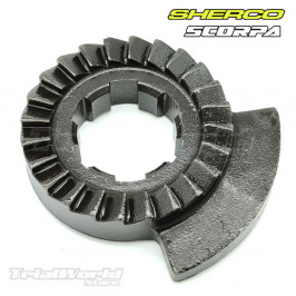 Sliding ratchet sprocket...