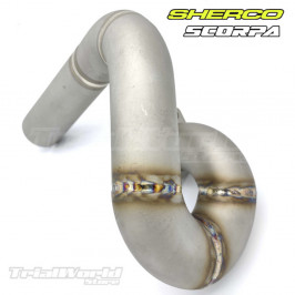 Titanium exhaust manifold...