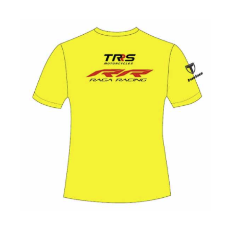 Camiseta Casual amarilla TRS Motorcycles