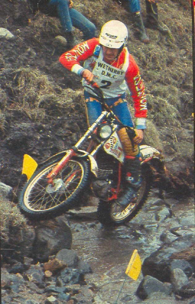 Ulf Karlson con Montesa 2