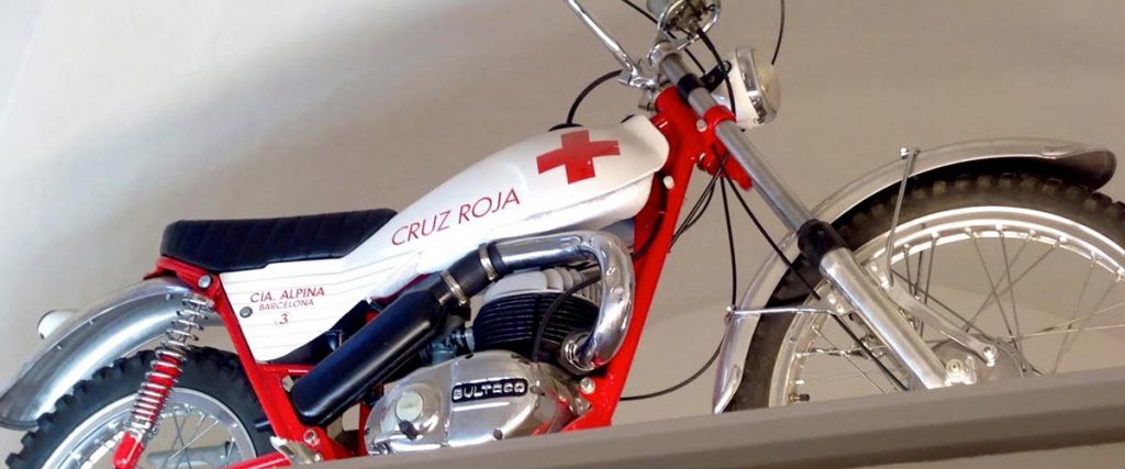 bultaco alpina cruz roja