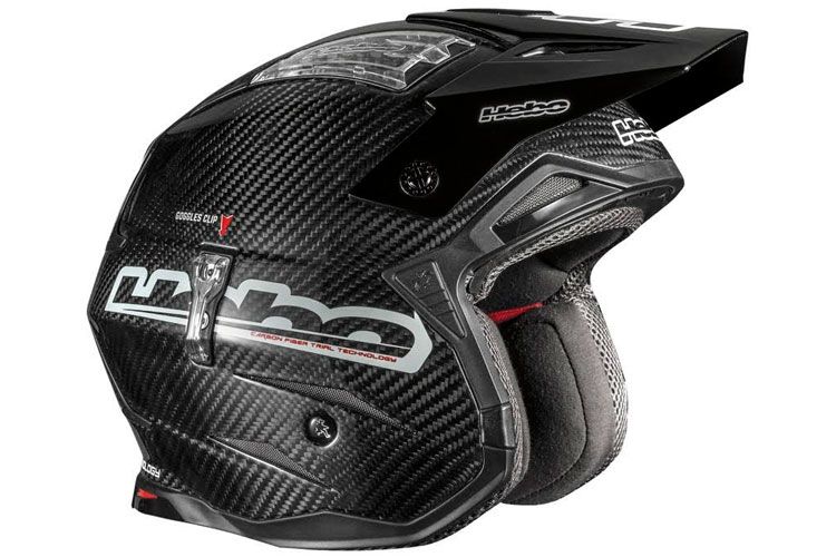 casco hebo carbono trial 2016