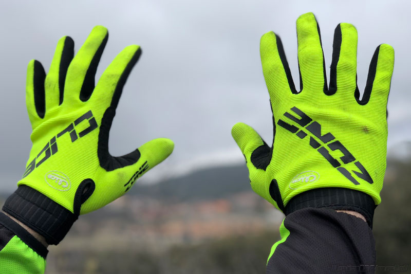 Gants de trial Clice Zone Jaune