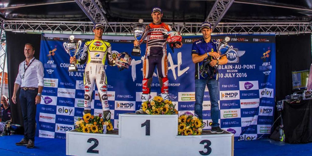 Podium Trial Belgien 2016